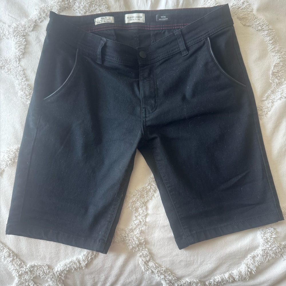 Men's Scott James Chino Shorts SLim Fit SIZE 34